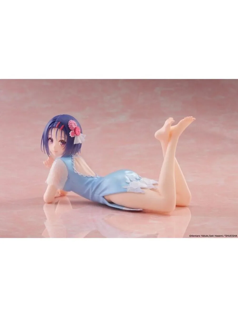 TAITO Desktop Cute To LOVE-Ru Darkness Yui Kotegawa Figure Blue Dress Ver.